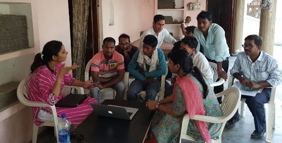 Training and awareness program in weaver communities in Banaras by Weavesmart