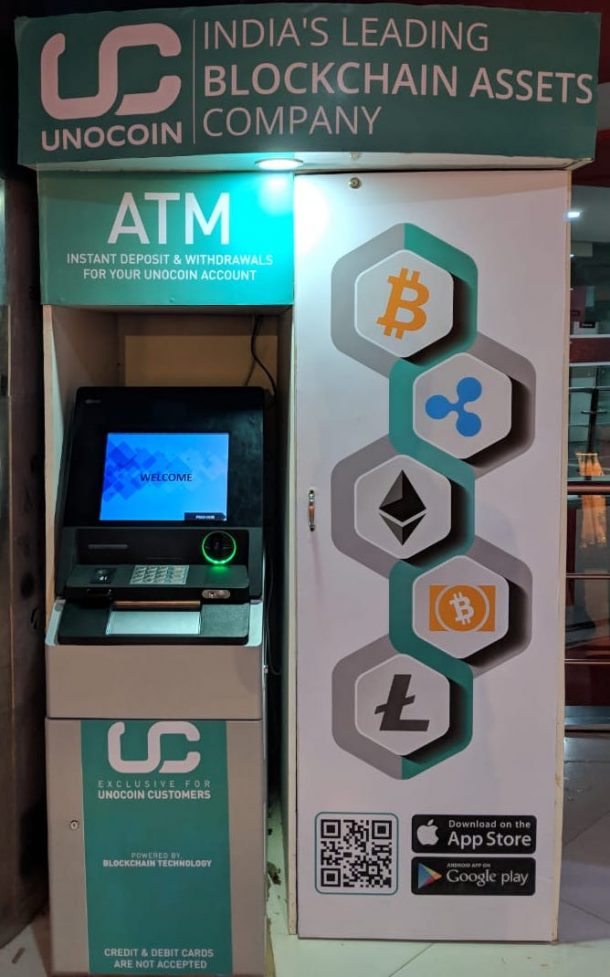 UNOCOIN, INDIA’S LEADING CRYPTO ASSET AND BLOCKCHAIN COMPANY INTRODUCES ITS FIRST PHYSICAL KIOSK