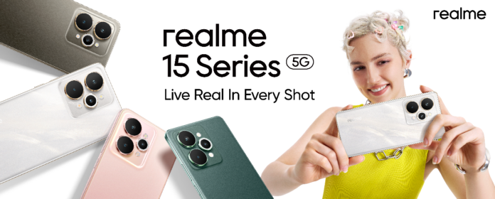 realme Launches 15 Series with Industry-First AI Edit Genie and Segment leading Performance