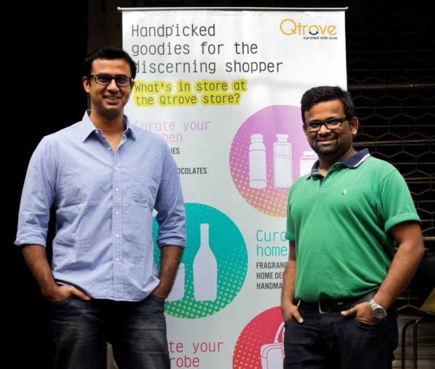 Prashanth Nagarajan, Co-founder & Vinamra Pandiya, CEO of Qtrove.com