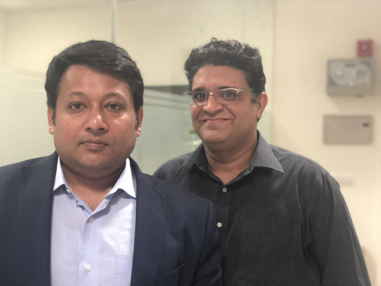 Vipul Sharma, CEO Chqbook (Left), Rajat Kumar, COO, Chqbook(Right)