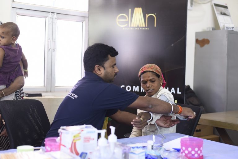 Elan Group Organizes Free Health Check up Camp..