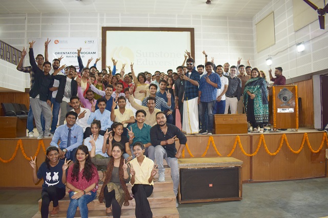Sunstone Eduversity organised orientation program at NIET Greater Noida