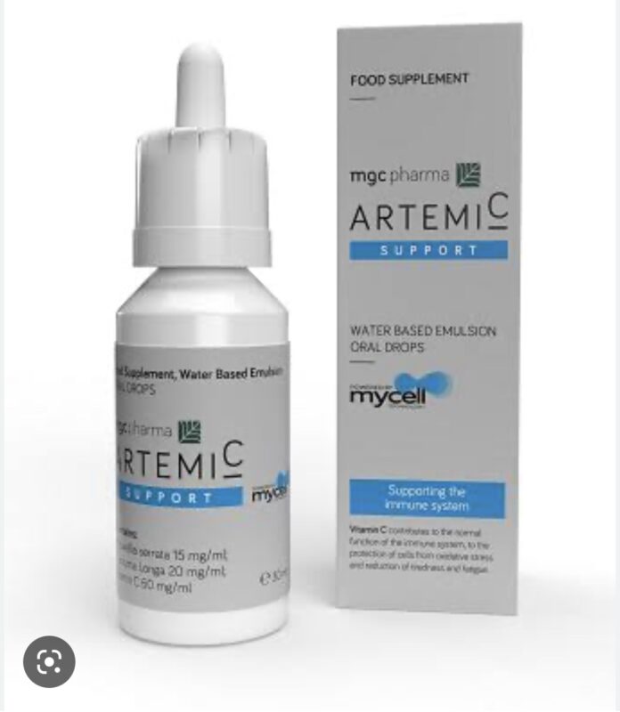 ArtemiC is a nutraceutical mouth spray that helps in recovering from severe COVID-19 symptoms