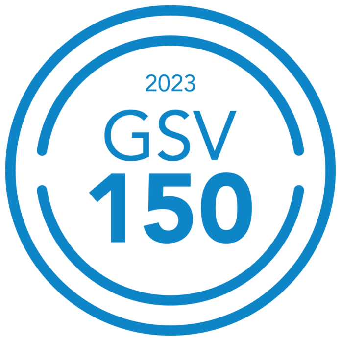 GSV 150 Logo 2023 Blue Logo