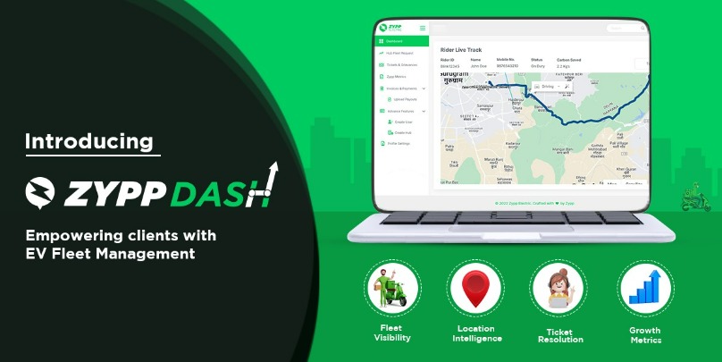 ZyppDash - Zypp Electric's New Dashboard for Effortless Fleet Management for Logistics