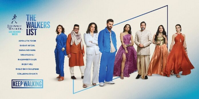 The Walkers List, a Cultural Platform Celebrating Collective Progress and Creative Experimentation, Unveiled by Johnnie Walker Luxe Blended Water